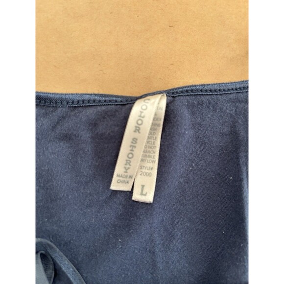 Navy Blue Color Story Size Large Camisole Cami - Picture 3 of 6